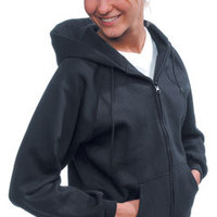 Felpa con cappuccio e zip