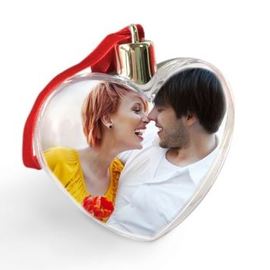 Addobbo cuore in plastica 