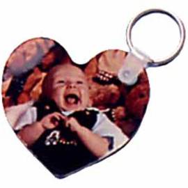 Portachiavi forma cuore in plastica Unisub