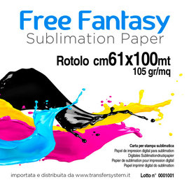 Rotolo Free Fantasy  105 gr.