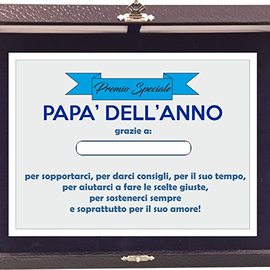 Cofanetto + Targa bianca 