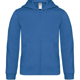 Felpa zip e cappuccio bambino B&C