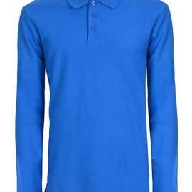 Polo m/lunga colorata