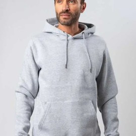 FELPA CAPPUCCIO E TASCONI MAXI