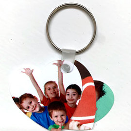 Portachiavi con tre foto 10 pcs