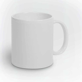 Tazza bianca 11 oz