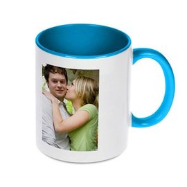Tazza 11 oz con manico e interno colorato