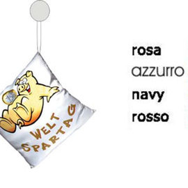 Mini cuscino quadrato 20x20cm