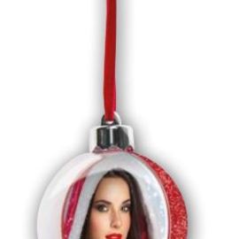 Pallina con retro glitter 