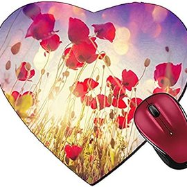 Tappetino mouse a forma di cuore