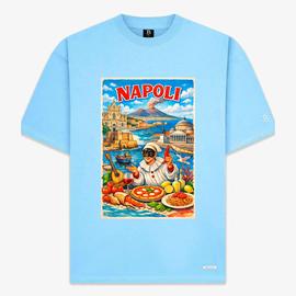 T-Shirt colorata 150 gr con stampa in quadricomia